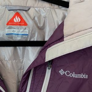 Columbia Omni-Heat Women’s Purple Jacket Medium
